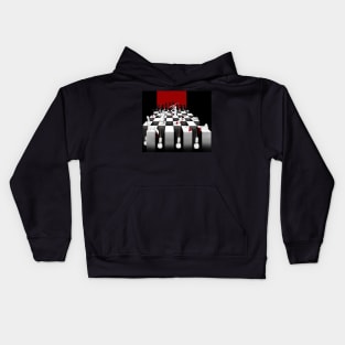 A Bloody Chess Game Kids Hoodie